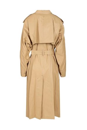 Trench in misto lino beige ISABEL MARANT | MA0410FAC1C01I90BE